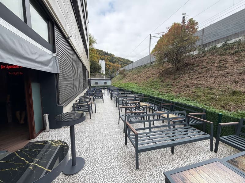 Terrasse im Freien