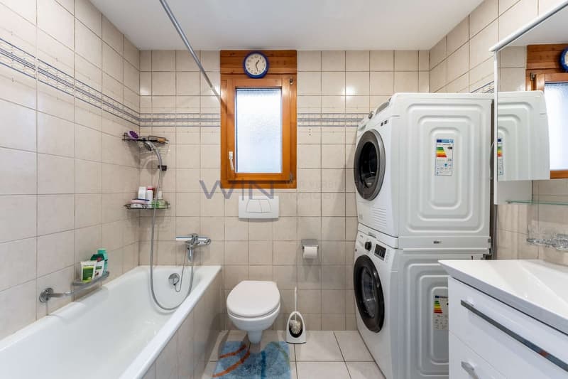 Waschturm im Badezimmer erleichtert Vieles