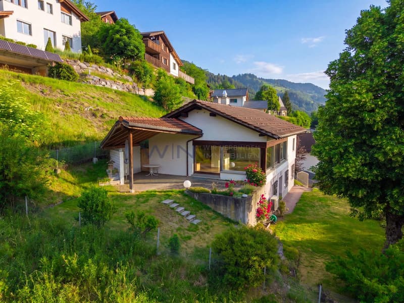 Weitsicht bis fast nach Arosa
