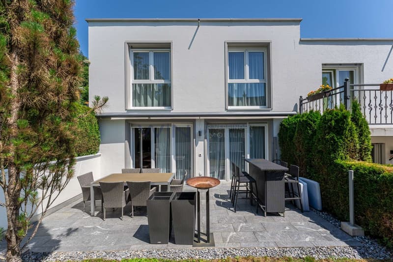 Eine Terrasse für heisse Tage