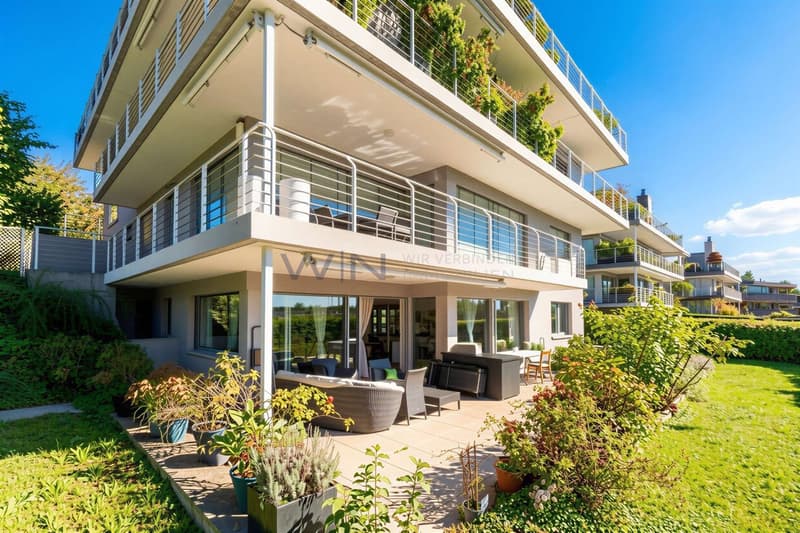 Perle einer Gartenwohnung