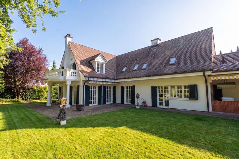 Panoramablick ins Grüne