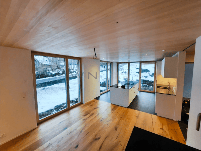 Skyframefenster mit Terrassenz