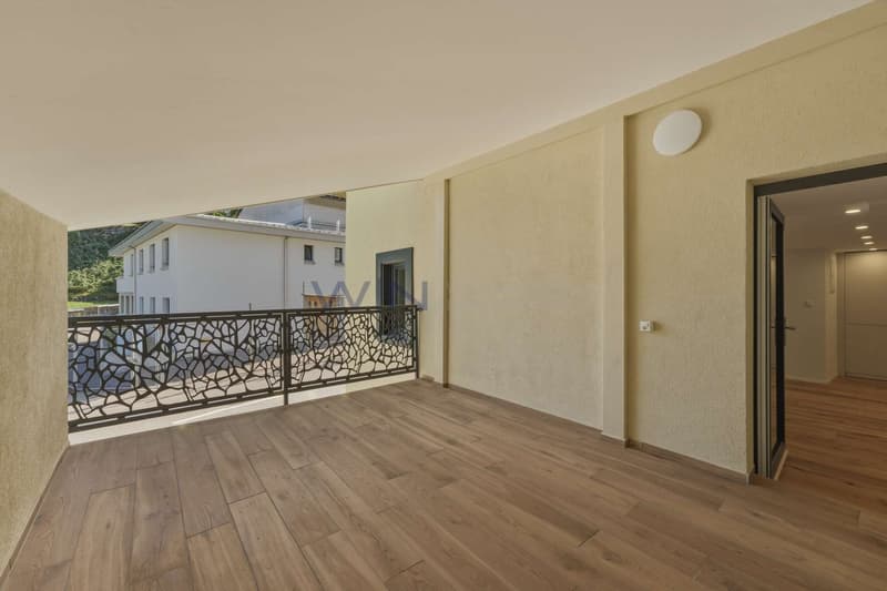 Loggia überdachter Balkon