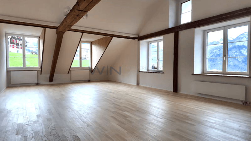 Ein Wohnzimmer mit XL-Grösse