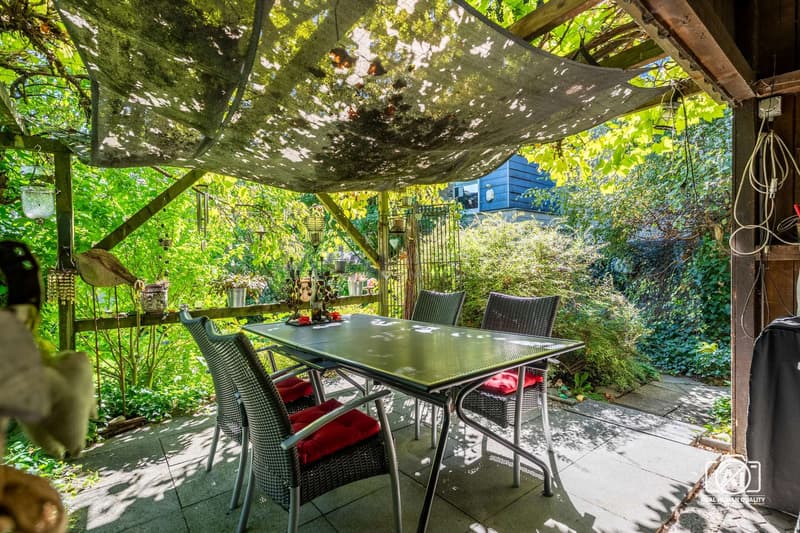 Wie ein Zimmer in der Natur