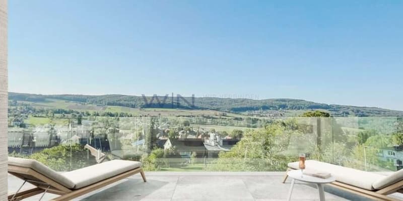 Terrasse mit Panoramablick