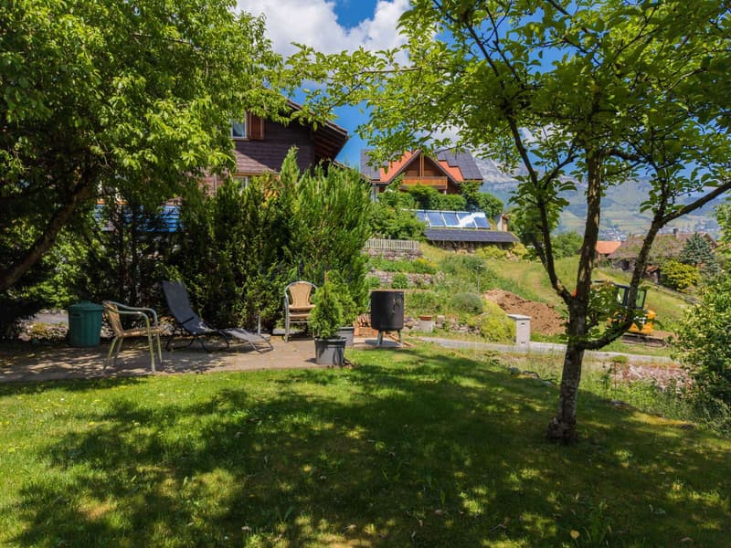 Garten mit Sitzplatz