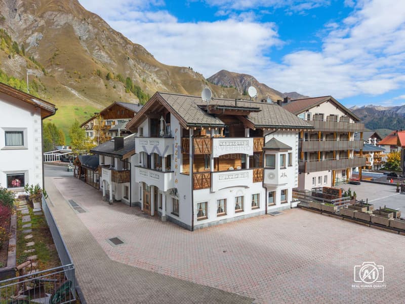 direkt neben der Skipiste