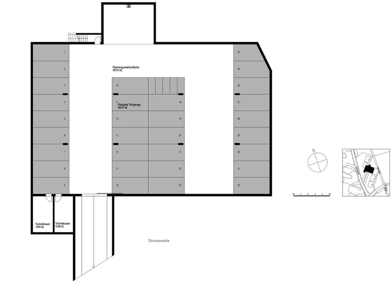 9 units, car park spaces