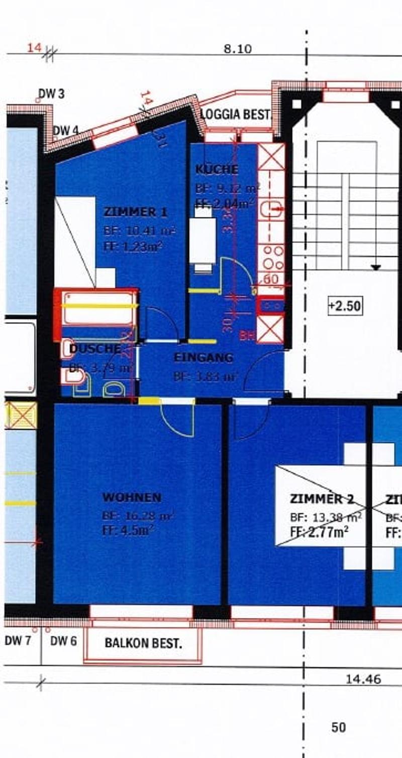 Charmante 3.5-Zimmerwohnung in Emmen mit Balkon (8)