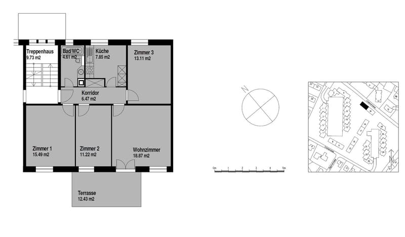 Traumhafte 4-Zimmerwohnung im schönen Lindenhof in Wettingen (7)