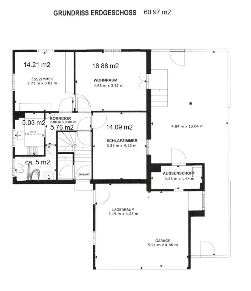 ERSTVERMIETUNG - Gemütliche 3-Zimmerwohnung im 1. Obergeschoss (7)