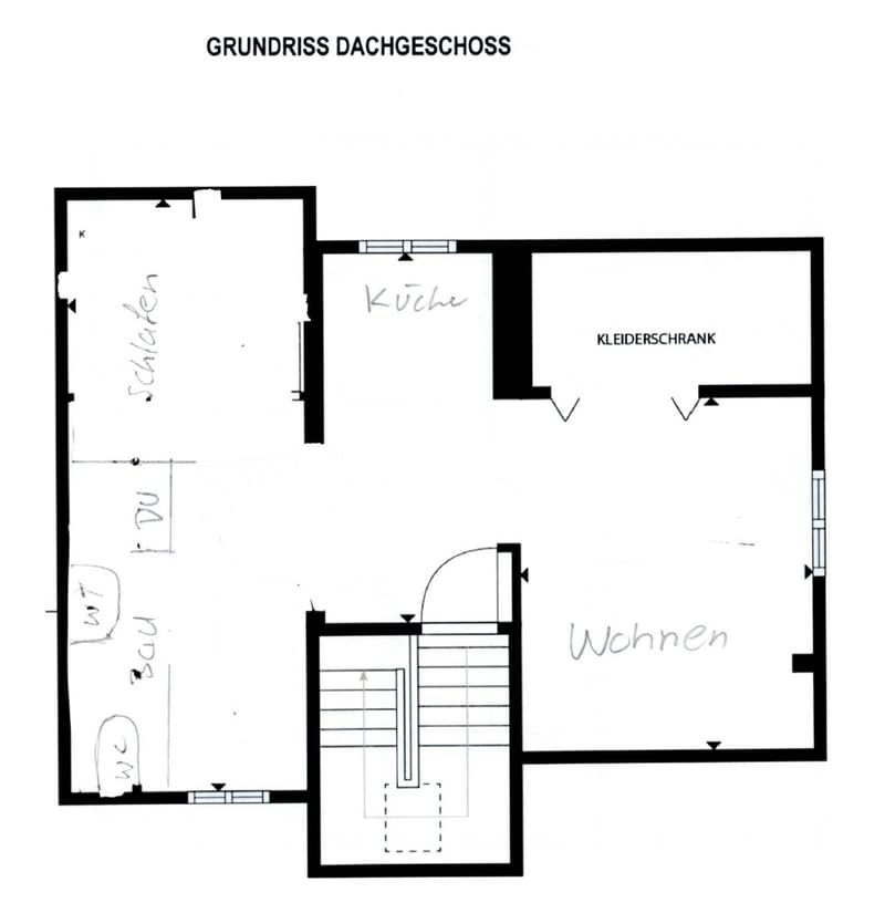 ERSTVERMIETUNG - Gemütliche 1.5-Zimmerwohnung im Dachgeschoss (8)