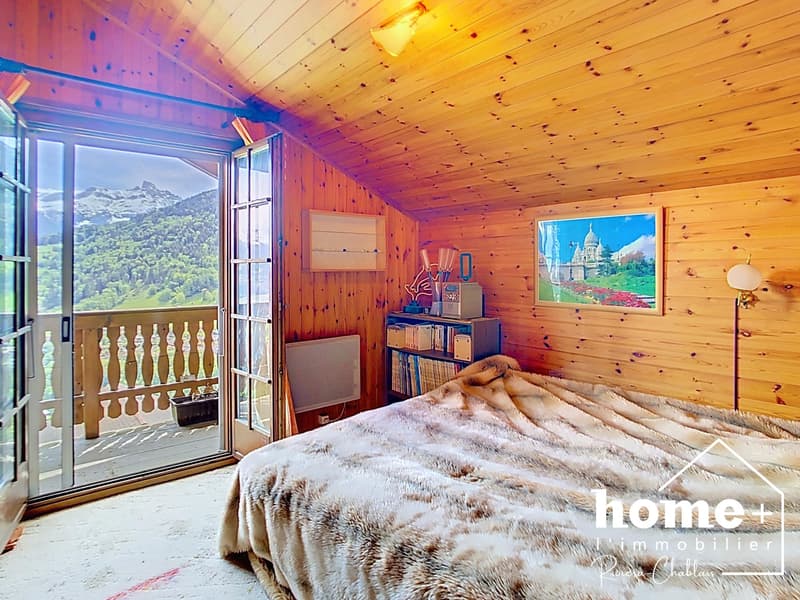 Chalet 4 pièces avec cachet et vue (8)