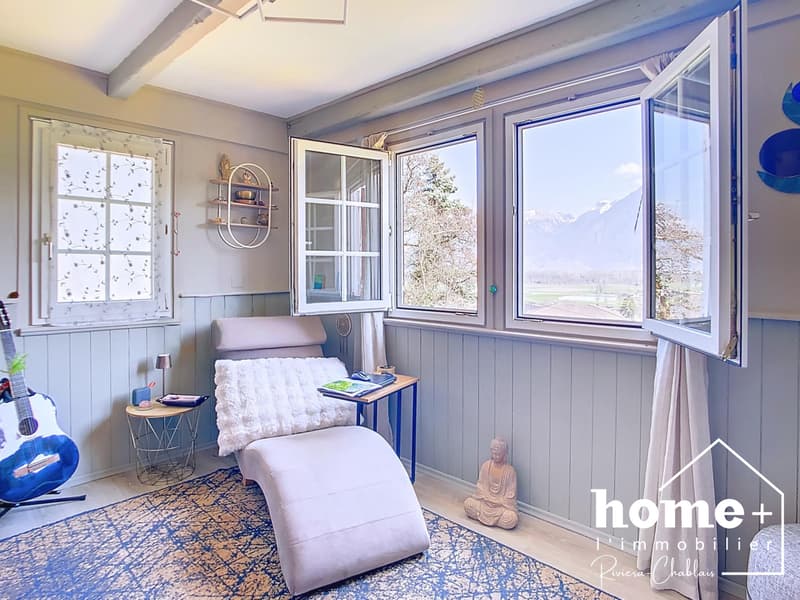 Magnifique Chalet individuel au calme avec vue dégagée (4)