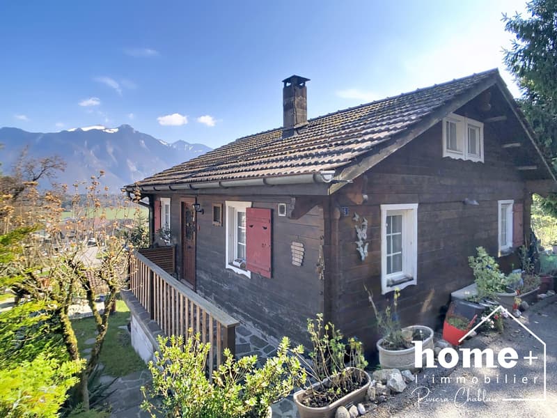 Magnifique Chalet individuel au calme avec vue dégagée (12)