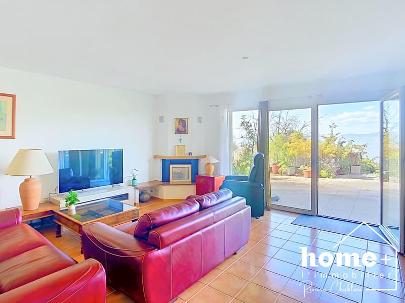 Villa individuelle 6 pièces + studio, terrasse 90 m² face au Léman (5)