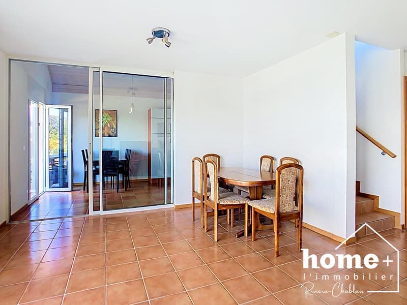 Villa individuelle 6 pièces + studio, terrasse 90 m² face au Léman (8)