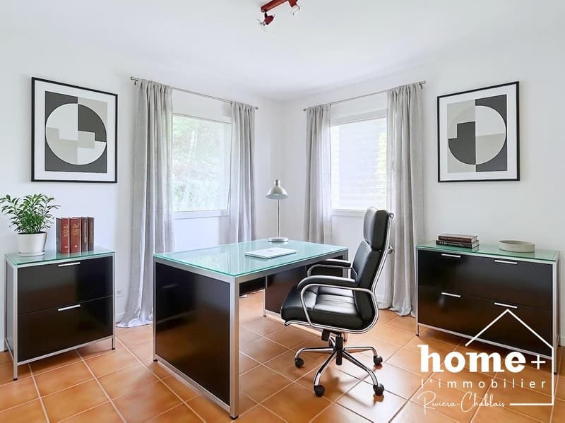 Villa individuelle 6 pièces + studio, terrasse 90 m² face au Léman (11)