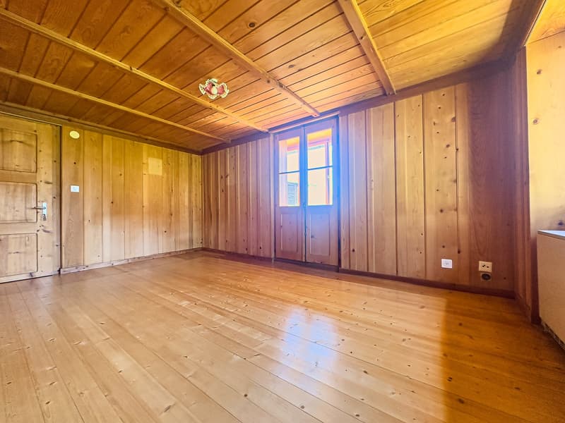 Maison de village 5.5 pièces avec potentiel et superbe vue ! Val de Bagnes (11)
