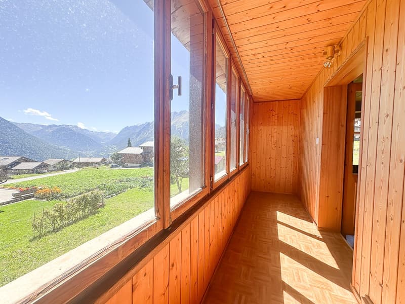 Maison de village 5.5 pièces avec potentiel et superbe vue ! Val de Bagnes (10)