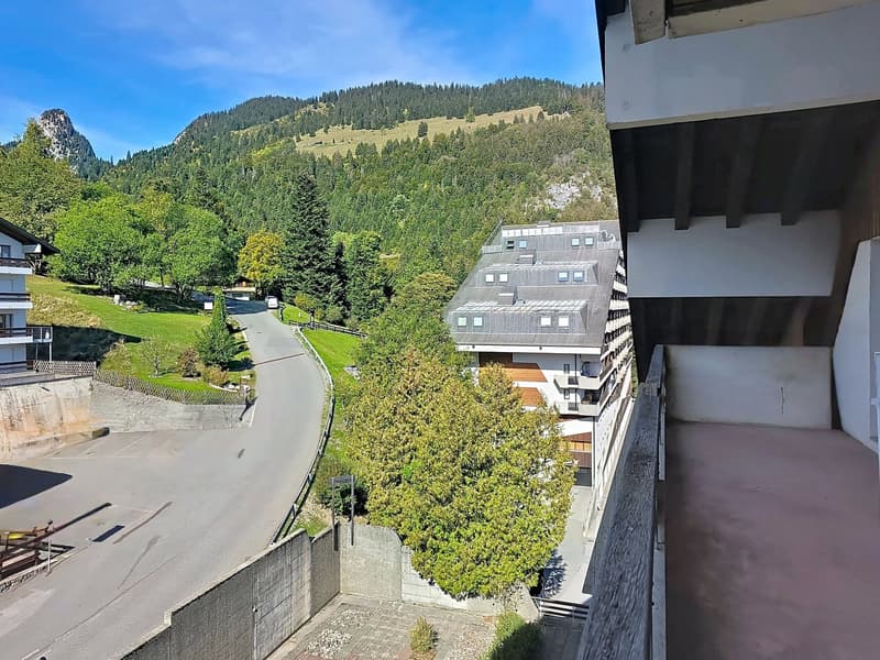 Duplex 3.5P avec grand balcon au coeur de Torgon (2)