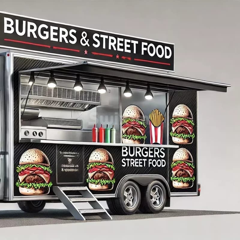 FOOD TRUCK BURGERS & STREET FOOD À VENDRE