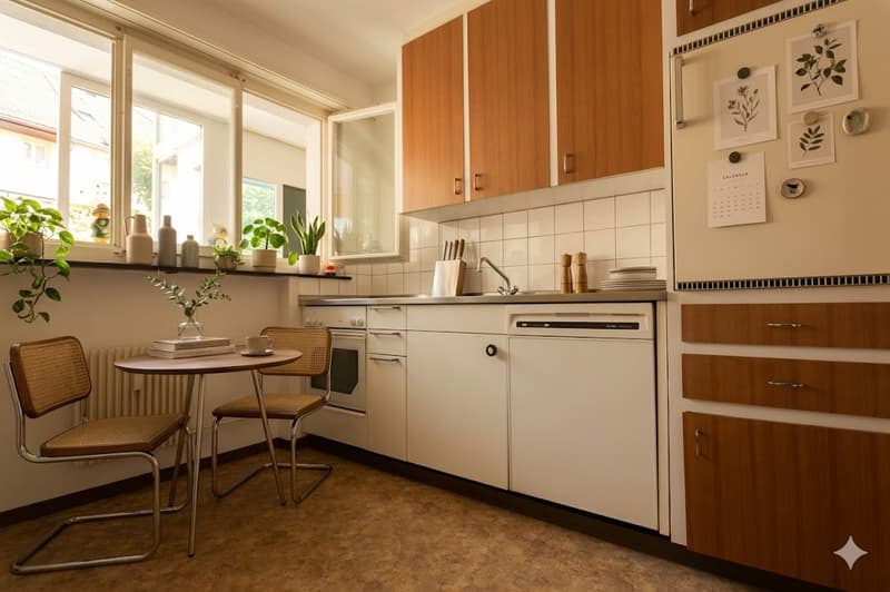 Zentrale + preiswerte 2-Zi-Wohnung mit Balkon und Südausrichtung in Aadorf (3)