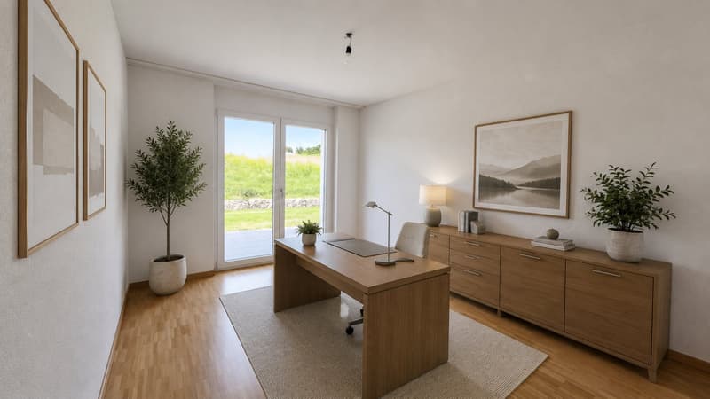 Sonnige Single-Wohnung mit Chic + viel Privatsphäre, zwischen Winterthur und Zürich (5)