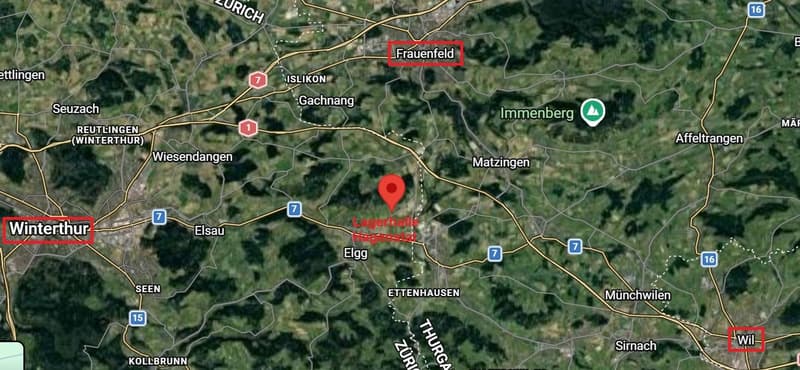 Vorankündigung: Neubau Lagerhalle zwischen Winterthur, Wil + Frauenfeld (2)