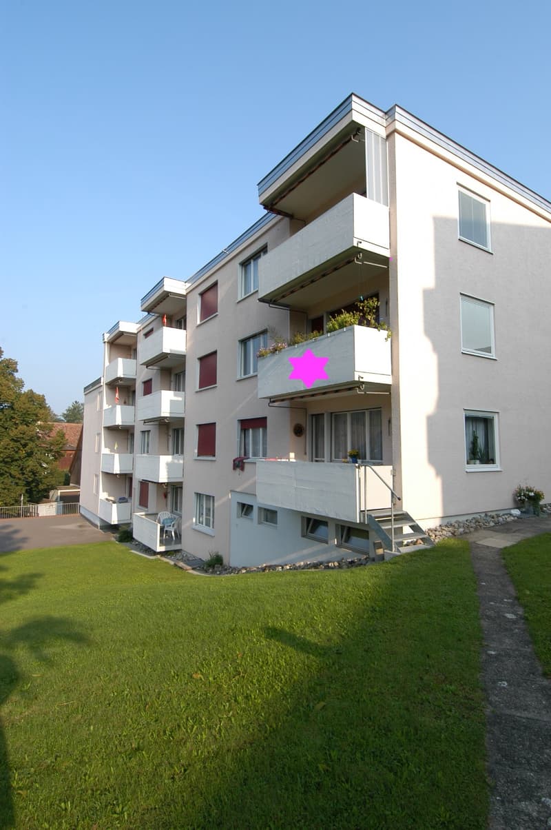 Sonnige + günstige 3-Zimmer-Wohnung im Zentrum von Aadorf (6)