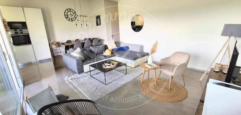 Magnifique appartement mansardé de 3.5pces à louer à Grandsivaz (1)