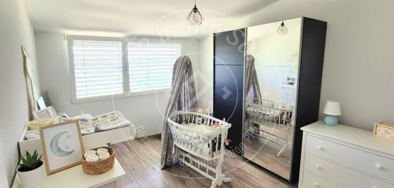 Magnifique appartement mansardé de 3.5pces à louer à Grandsivaz (6)