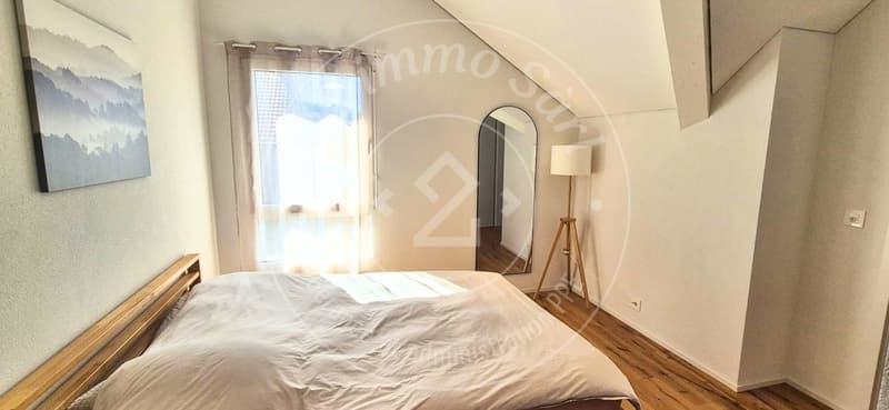 Beau 3,5 pièces au 2ème étage à Lully FR (5)