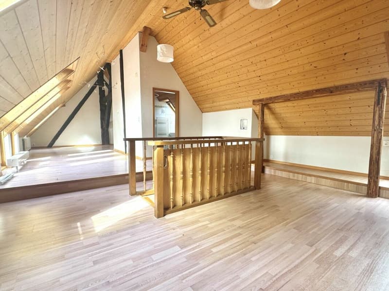 Idillio residenziale esclusivo: Affascinante casa colonica su una pendice sud con grande potenziale a Oensingen (21)