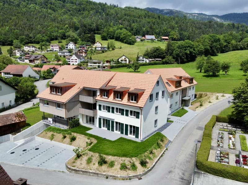 RESERVIERT Neubau 4.5-Zimmer Dachwohnung mit Aussicht ins Grüne A6 (2)