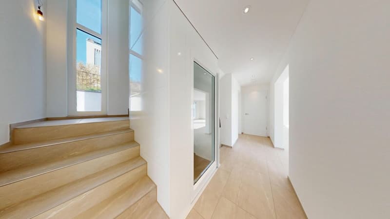 Modernes Wohnen auf höchstem Niveau - Minergie-Villa mit Bergblick in Auenstein (10)