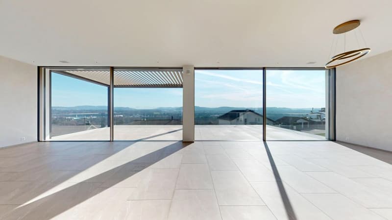 Traumhaus mit moderner Technik, Solaranlage und spektakulärer Terrasse mit Bergblick (9)