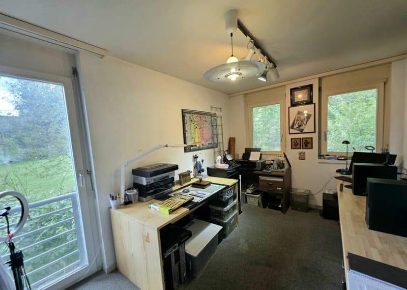 Riservato, idillio familiare con vista panoramica! Casa spaziosa a Ebikon (10)
