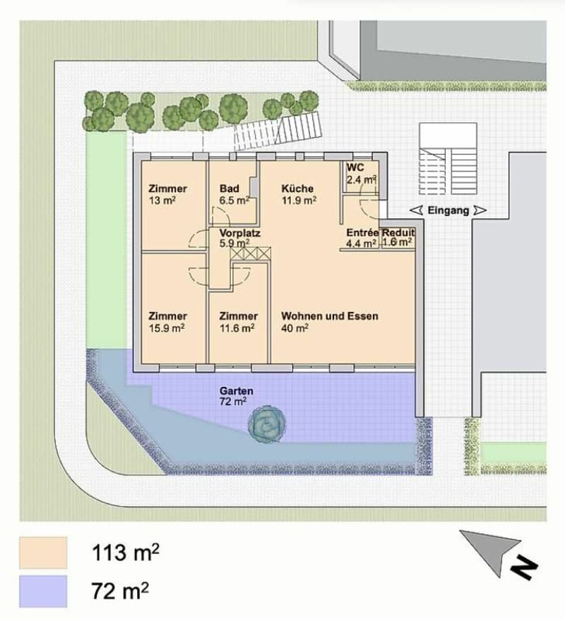 Wohnen nach Ihren Vorstellungen - Gartenwohnung mit viel Potenzial (17)
