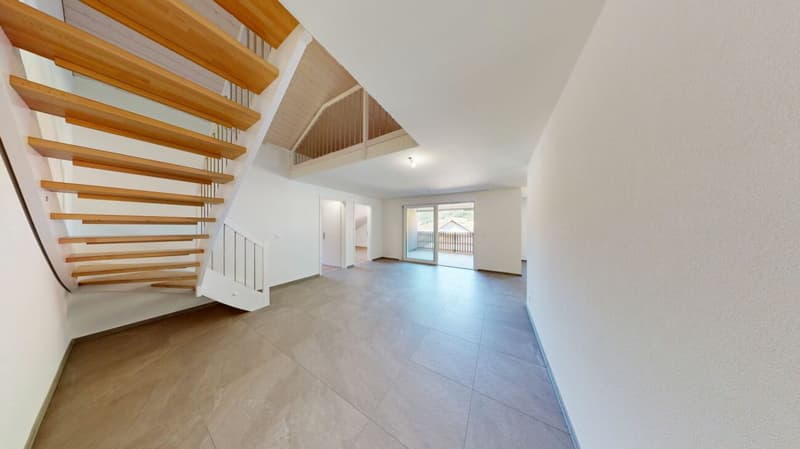 Erstbezug! Exklusive 3.5 Zimmer Maisonettewohnung mit grosser Galerie & Aussicht (5)