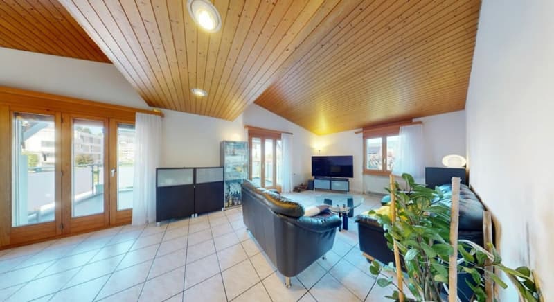 Exklusives 8-Zimmer-Einfamilienhaus mit Einliegerwohnung, grossem Garten und Werkstattgarage in ländlicher Lage (3)