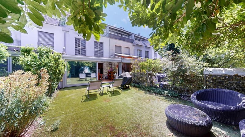 5.5-Zimmer-Reiheneinfamilienhaus mit Wintergarten, Terrasse und gepflegtem Garten im Reinacherhof (1)