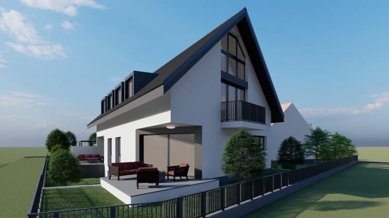 Modernes 6.5 Zimmer Neubau Doppeleinfamilienhaus in familienfreundlicher Lage (6)