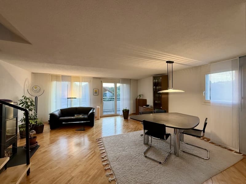 Grosszügig wohnen mit Bergsicht - 5.5-Zimmer-Maisonette in Römerswil (4)