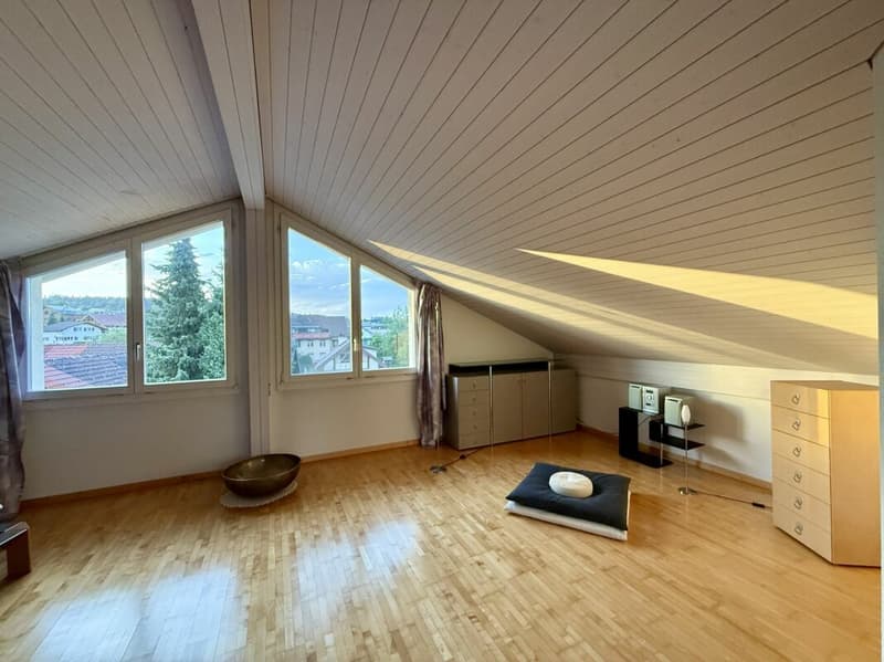 Grosszügig wohnen mit Bergsicht - 5.5-Zimmer-Maisonette in Römerswil (11)