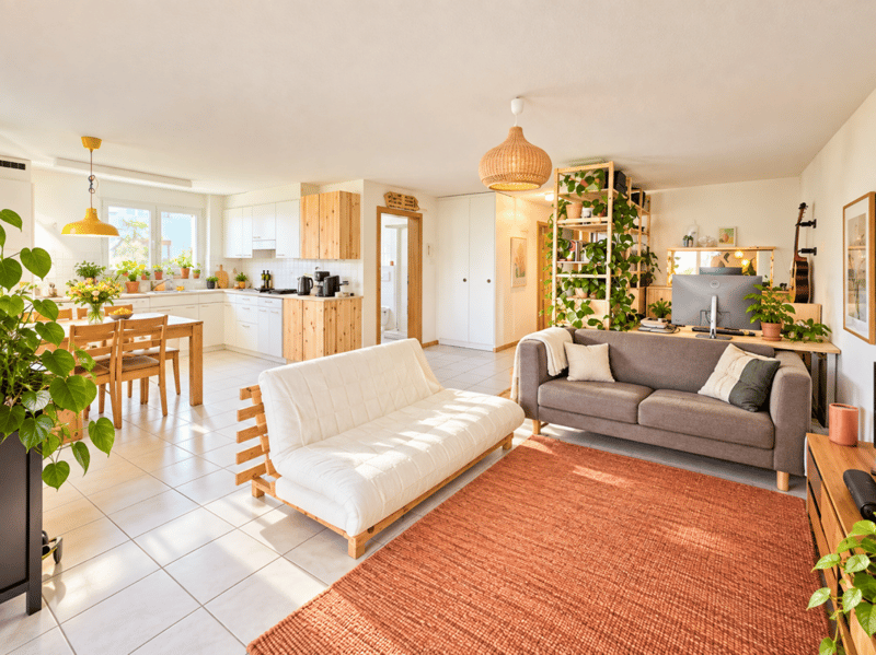 Wohnen mit Garten! Helle 2.5 Zimmer Wohnung mit viel Wohngefühl (3)