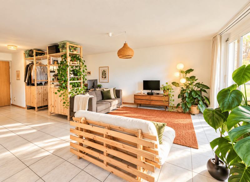 Reserviert! Wohnen mit Garten! Helle 2.5 Zimmer Wohnung mit viel Wohngefühl (2)