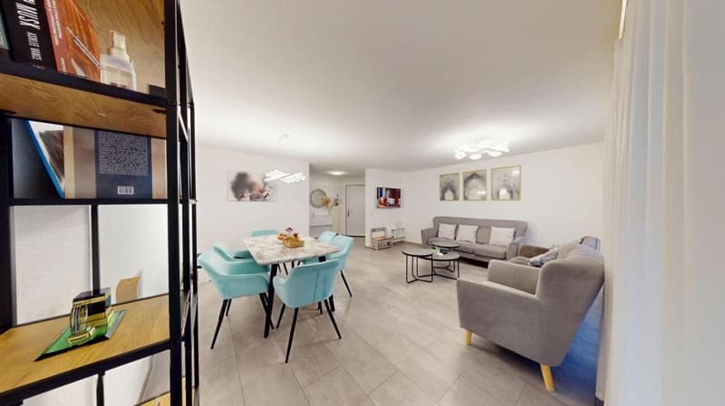 3.5 Zimmer Gartenwohnung mit sonnigem Sitzplatz und Blick ins Grüne (8)
